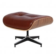 Eames Lounge Chair & Ottoman - Retro Wax with Light Walnut